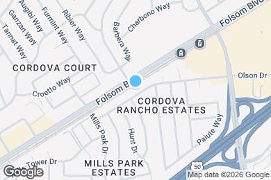 Map image of the property - 10609 Olson Dr