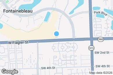Map image of the property - 8801 W Flagler St