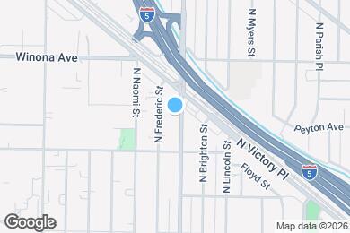 Map image of the property - 2239 N Buena Vista St