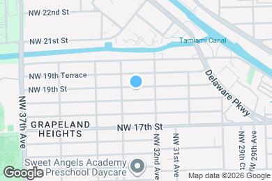 Map image of the property - 3280 NW 19th St