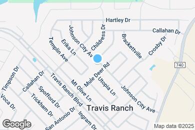 Map image of the property - 1105 Johnson City Ave