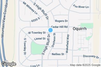 Map image of the property - 6663 S High Bluff Dr