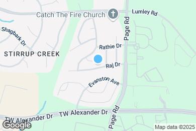 Map image of the property - 1925 Raj Dr