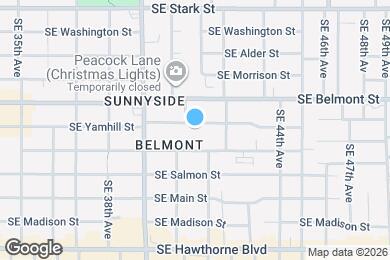 Map image of the property - 4014 SE Yamhill St