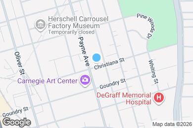 Map image of the property - 160 Christiana St