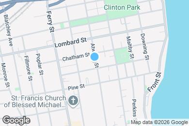 Map image of the property - 122 Atwater St