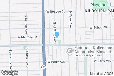 Map image of the property - 3227 N Keating Ave