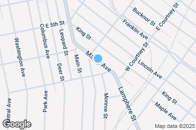 Map image of the property - 123 Maple Ave