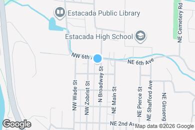 Map image of the property - 555 N Broadway St