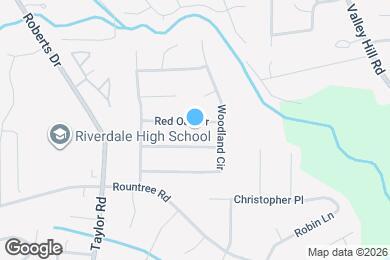 Map image of the property - 206 Red Oak Dr