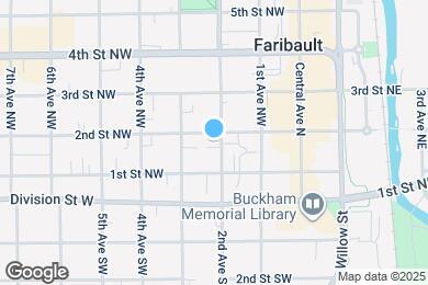 Map image of the property - 128 2nd Ave NW