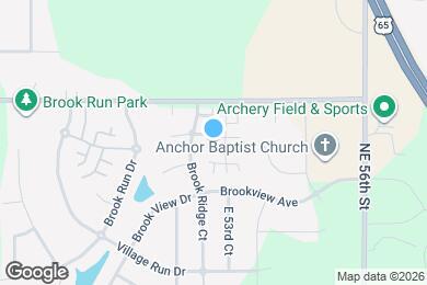 Map image of the property - 3701 Brook Ridge Ct