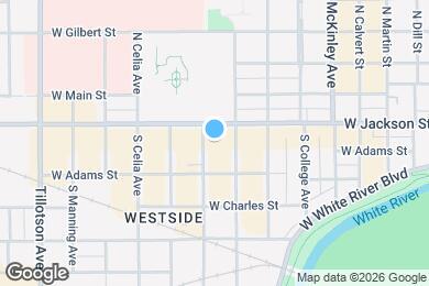 Map image of the property - 210 S Hutchinson Ave