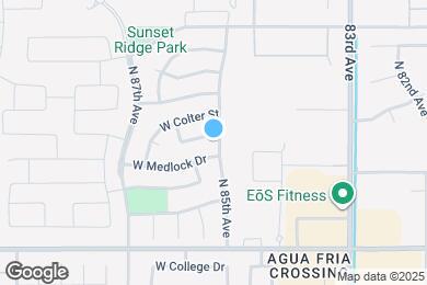 Map image of the property - 8511 W Orange Dr