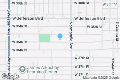 Map image of the property - 1451 W 36th Plz