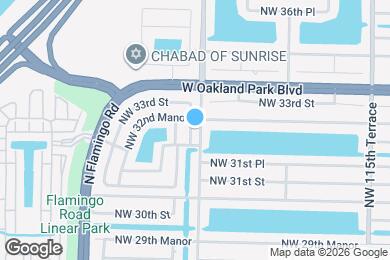 Map image of the property - 3232 NW 121st Ave