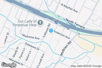 Map image of the property - 507 S Lovell Ave