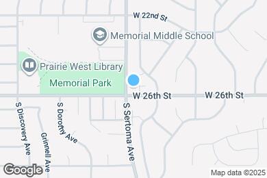 Map image of the property - West Briar
