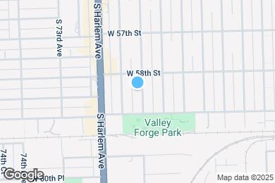 Map image of the property - 5824 S Nottingham Ave