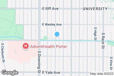 Map image of the property - 2480 S Lafayette St
