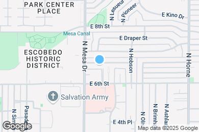 Map image of the property - 441 E Royal Palms Dr