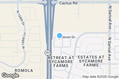 Map image of the property - 16657 W Jenan Dr