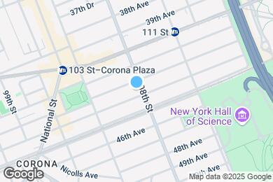 Map image of the property - 42-12 108th St