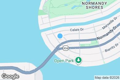 Map image of the property - 2121 Biarritz Dr