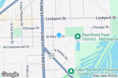 Map image of the property - 23903 W Ottawa St