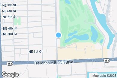 Map image of the property - 300 NE 14th Ave