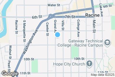 Map image of the property - 825 Grand Ave