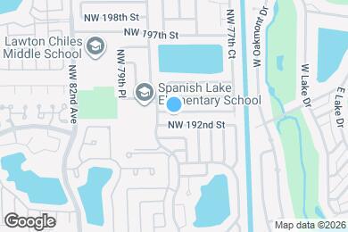 Map image of the property - 7866 NW 193rd Terrace
