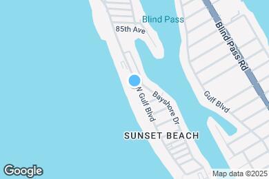 Map image of the property - 8432 W Gulf Blvd