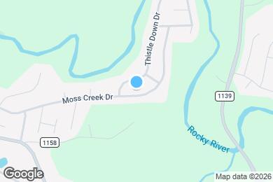 Map image of the property - 1544 Moss Creek Dr