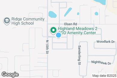 Map image of the property - 1040 Condor Dr