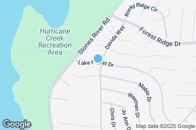 Map image of the property - 501 Lake Forest Dr