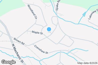 Map image of the property - 405 Brown Rd