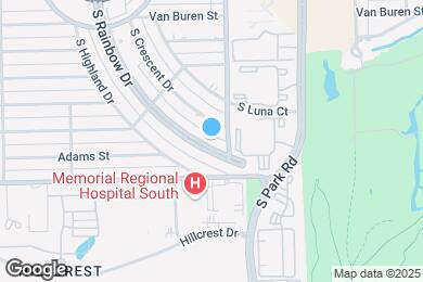 Map image of the property - 755 S Rainbow Dr