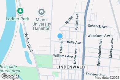 Map image of the property - 224 Belle Ave