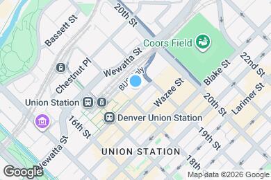 Map image of the property - 1801 Wynkoop St