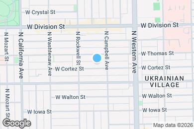 Map image of the property - 2520 W Cortez St