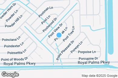Map image of the property - 12 Post Oak Ln
