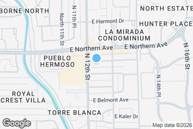 Map image of the property - 1215 E Winter Dr