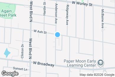 Map image of the property - 118 Anderson Ave