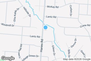Map image of the property - 1532 Hanes Rd