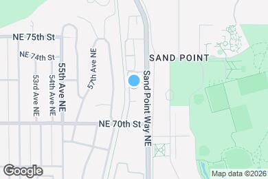 Map image of the property - 5818 NE 70th St