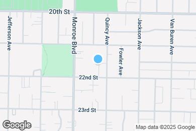 Map image of the property - 866 22nd St