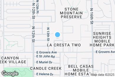 Map image of the property - 1332 E Charleston Ave