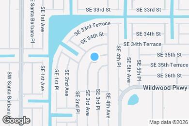 Map image of the property - 3527 SE 3rd Ave