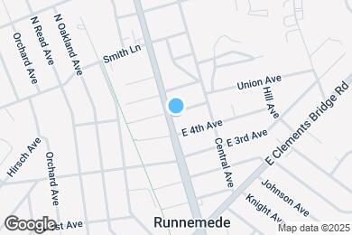 Map image of the property - 424 N Black Horse Pike